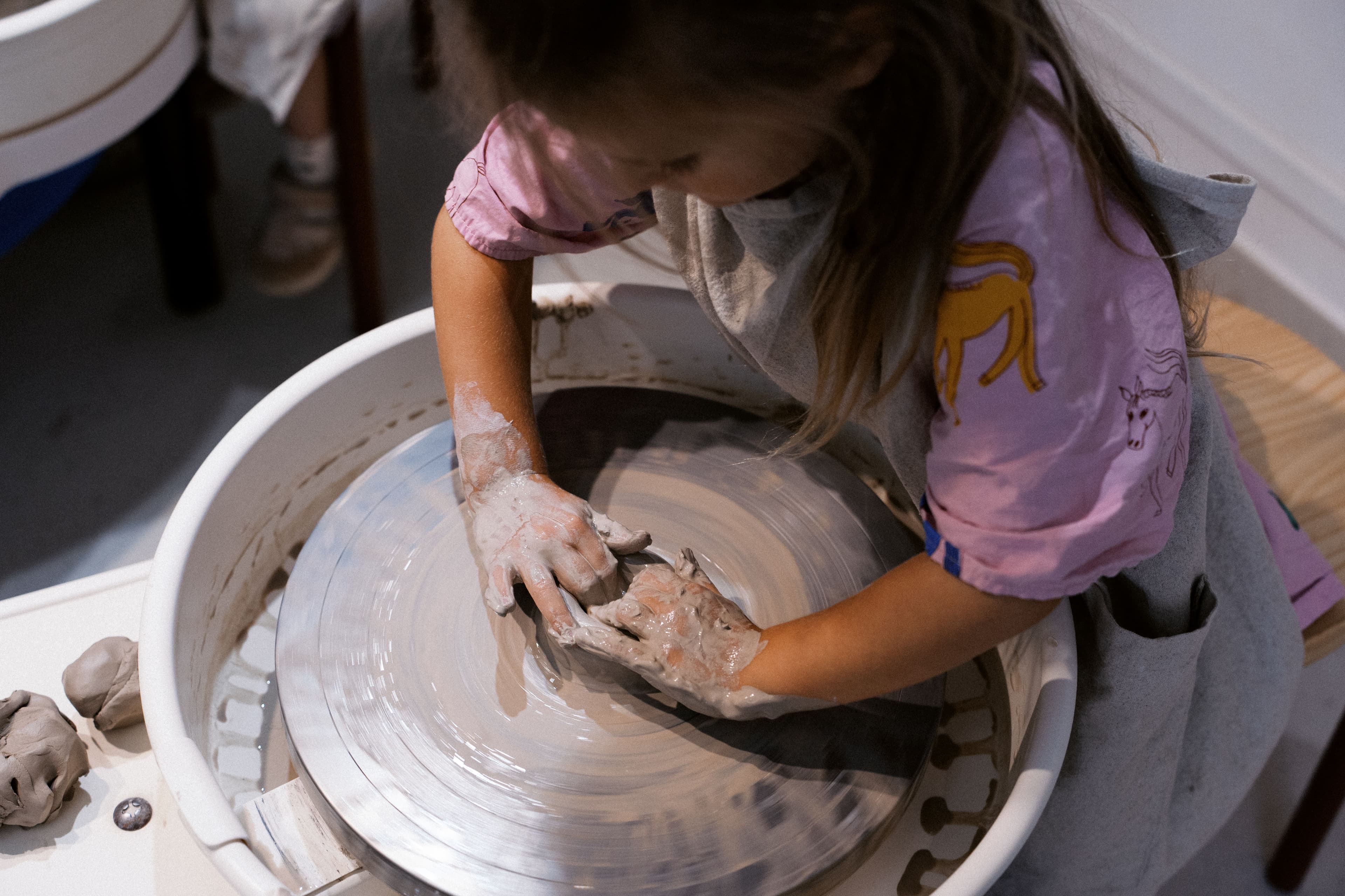 Experience Wheel Throwing for Kids